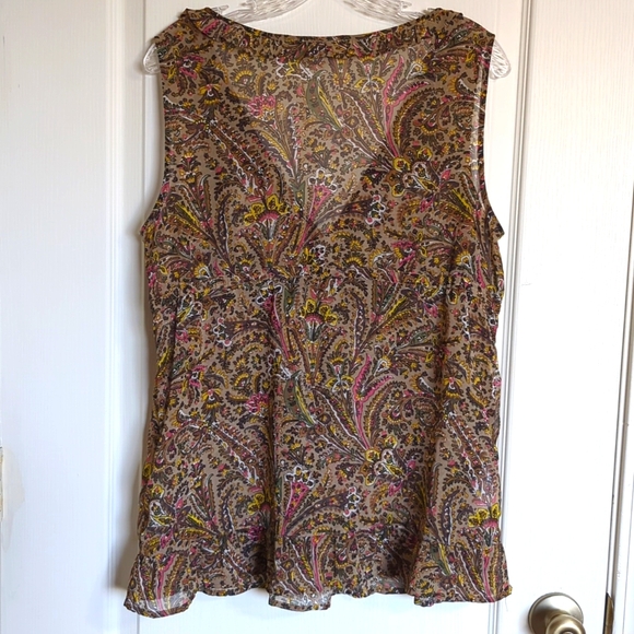 Esprit blouse tank top XL NWOT - Picture 4 of 4